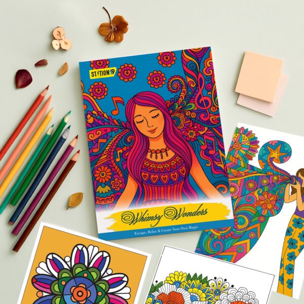 Whimsy Wonders Coloring Book - Image 2